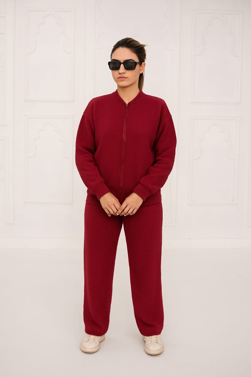 Fleece Zipper Suit aura 10