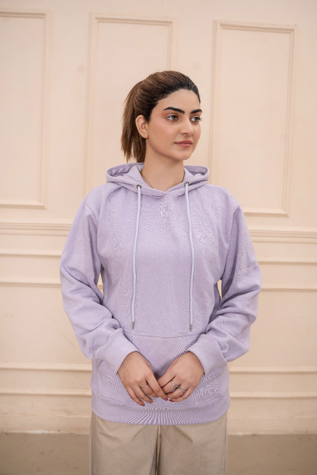 Fleece Regular Hoodie aura 2