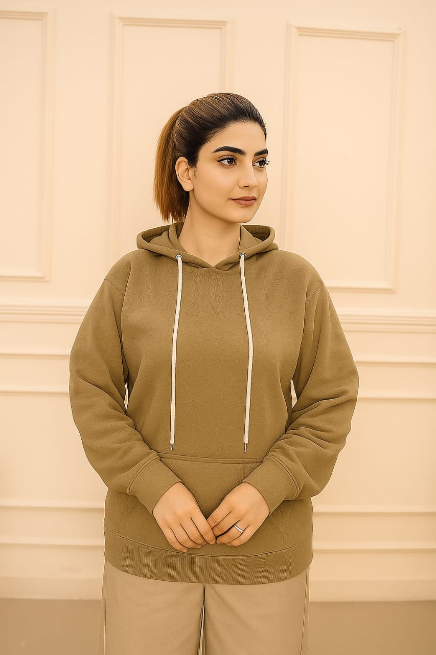 Fleece Regular Hoodie aura 2