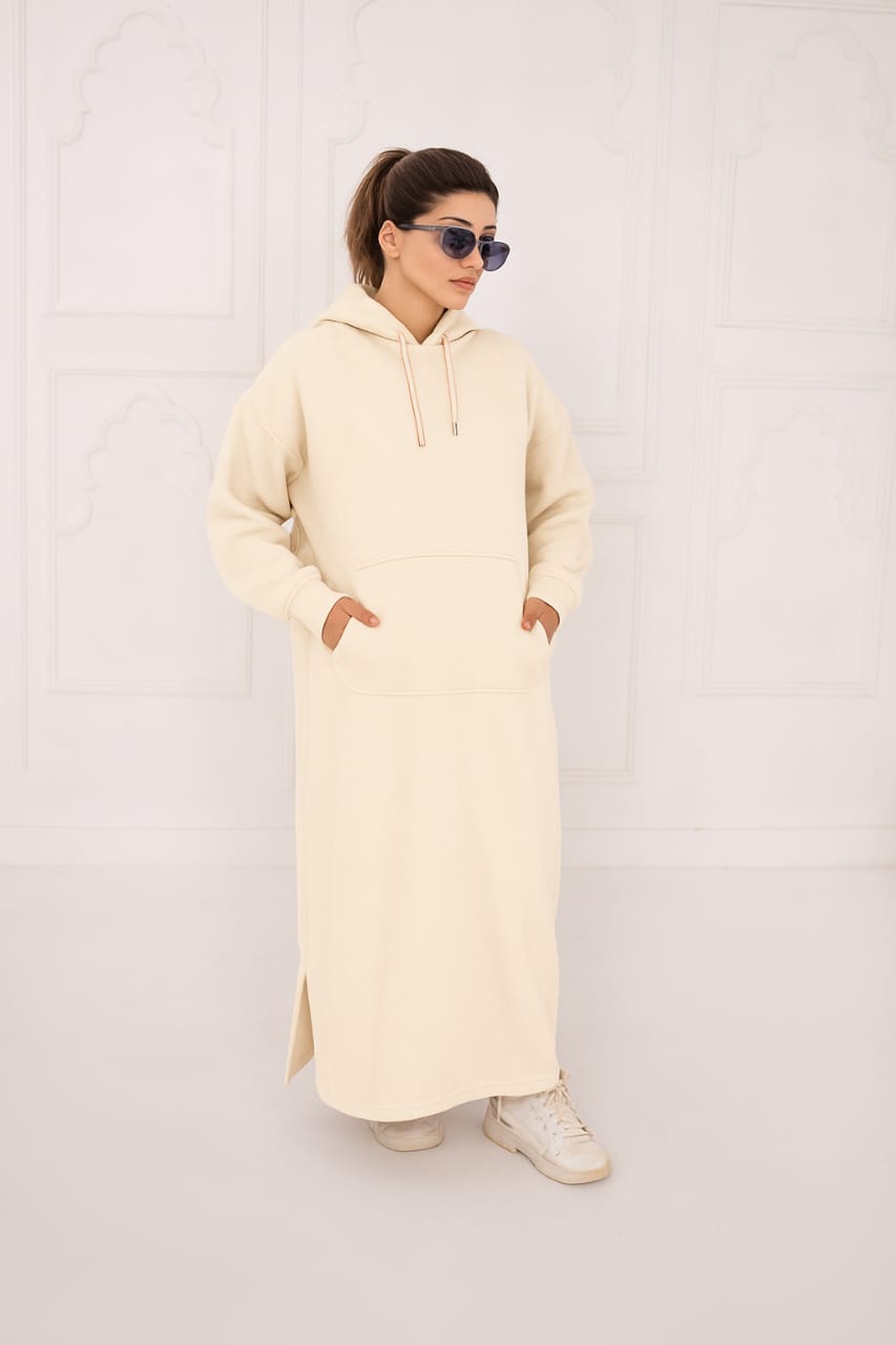 Fleece Abaya Pullover  Aura 07